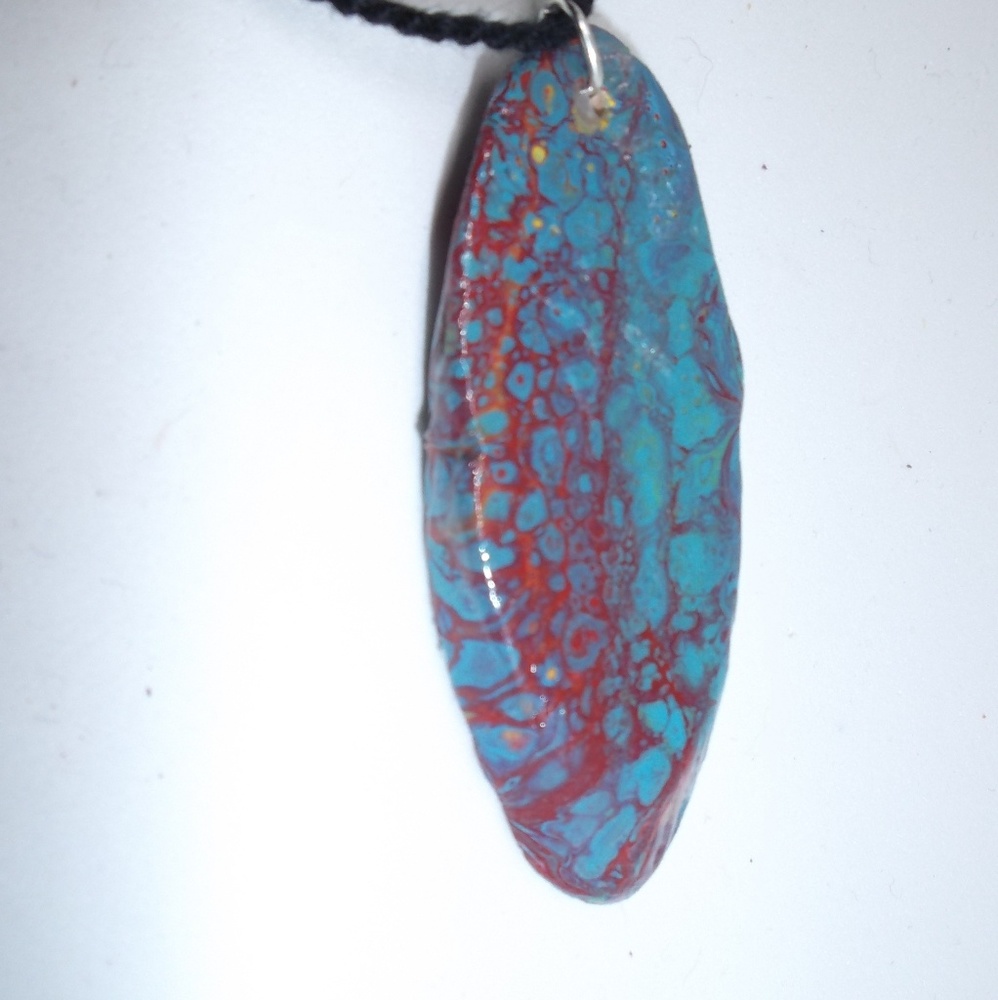 Dragon's Vein Driftwood Necklace Wearable Art